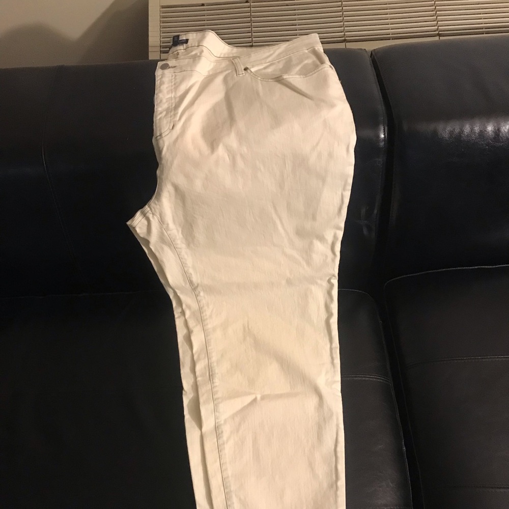 Cream Colored EILEEN FISHER Jeans